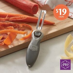 Gray Vegetable Peeler